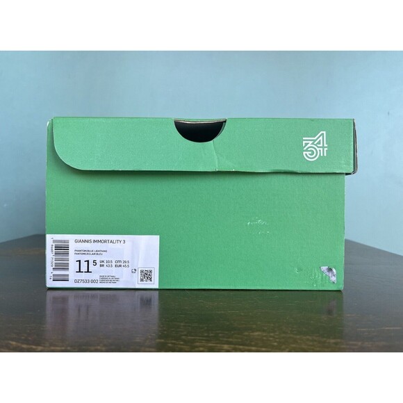 Nike Giannis Immortality 3 "Nigeria x Greece" Men's Size 11.5 DZ7533-002 - Picture 12 of 12